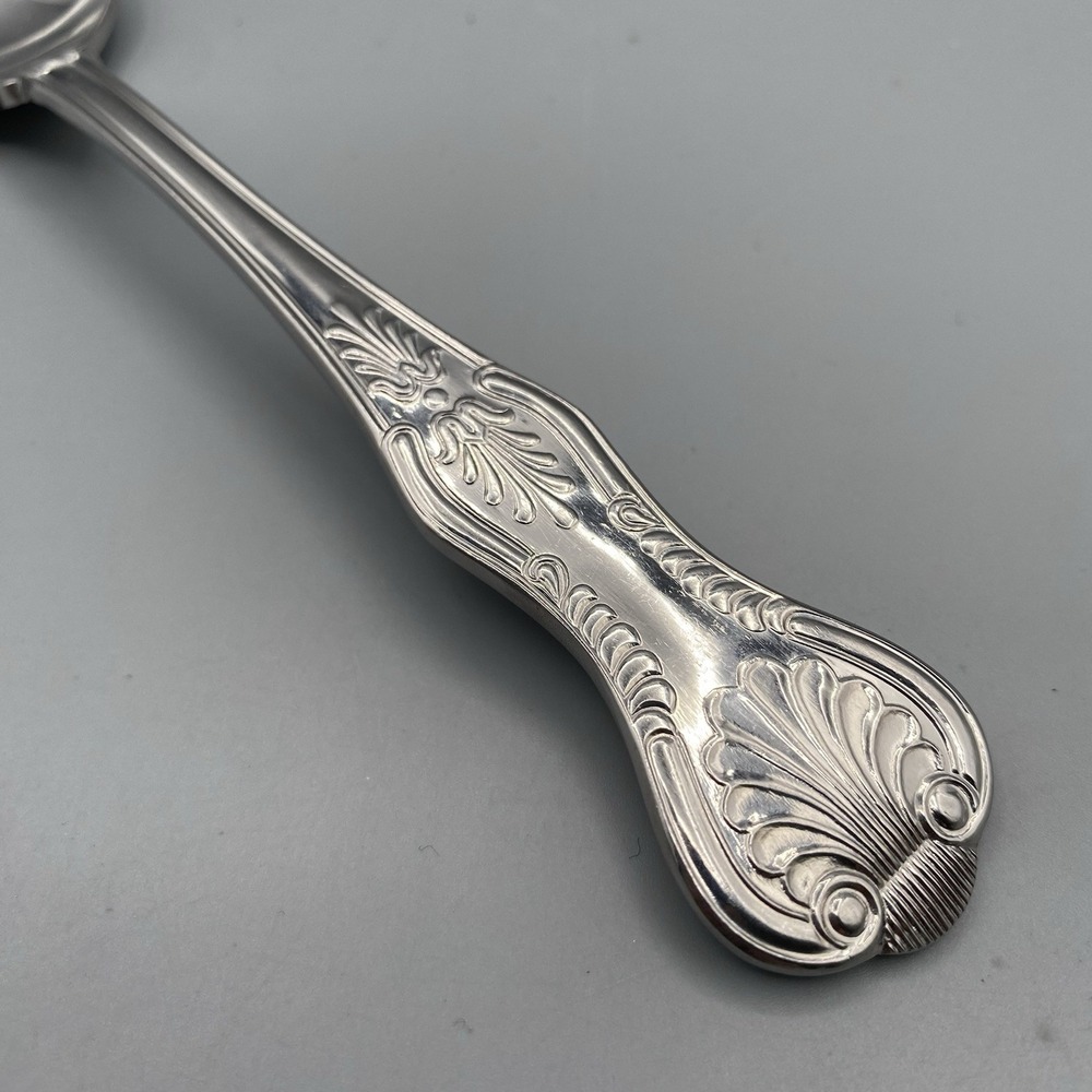 Reed & Barton KINGS Stainless Korea‎ 18/8 Solid Serving Spoon Utensil Tablespoon - Picture 2 of 7